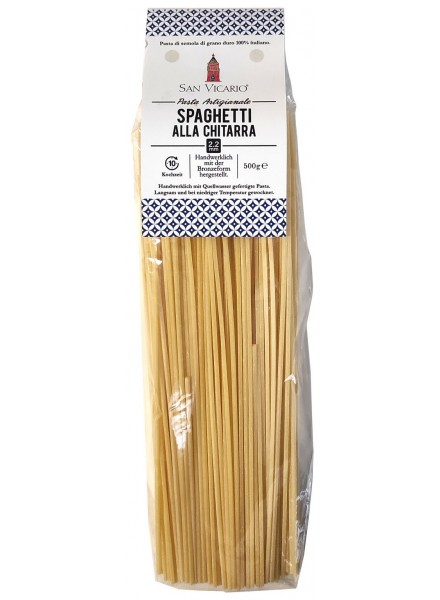 San Vicario Spaghetti Alla Chitarra Al Bronzo 500 G Pack